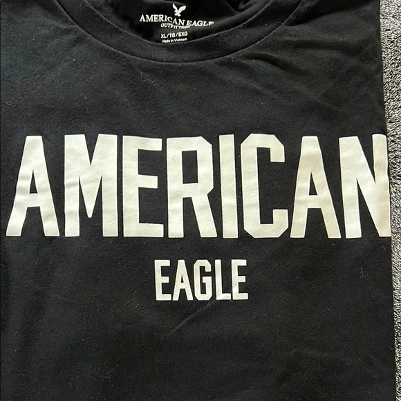 American Eagle Outfitters Black Short Sleeve Tee - Picture 2 of 4